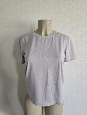 lululemon athletica Lavender Short Sleeve Crew Tee
